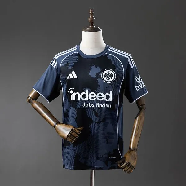 Camiseta de fútbol Eintracht Frankfurt 2025/26 TERCERA MANGA CORTA VERSION FAN